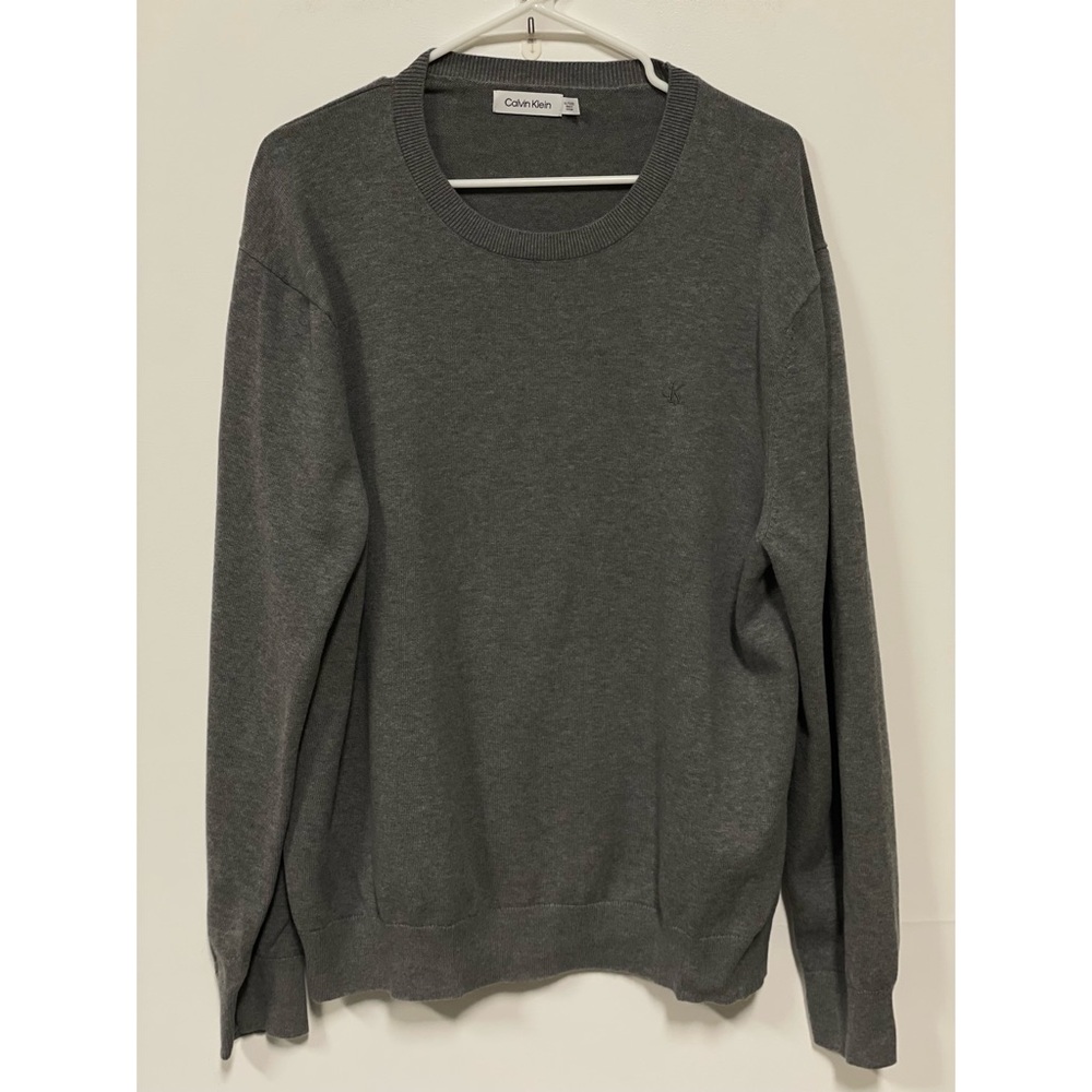 Men's Calvin Klein Crewneck Sweater Gray Size XL